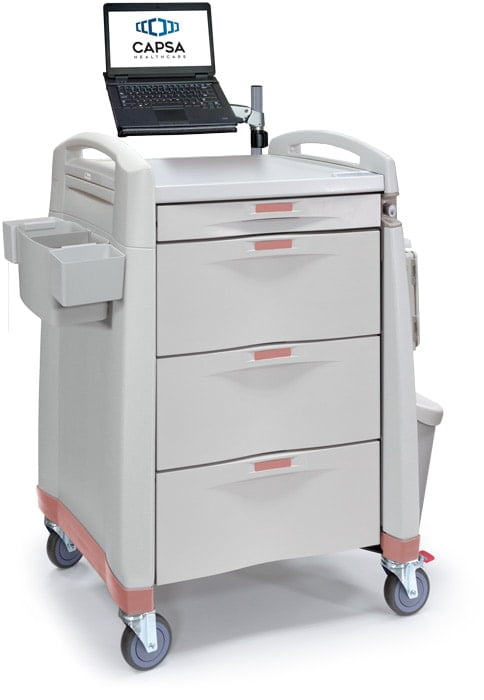 Avalo® Series Punch Card Medication Cart - Capsa Healthcare