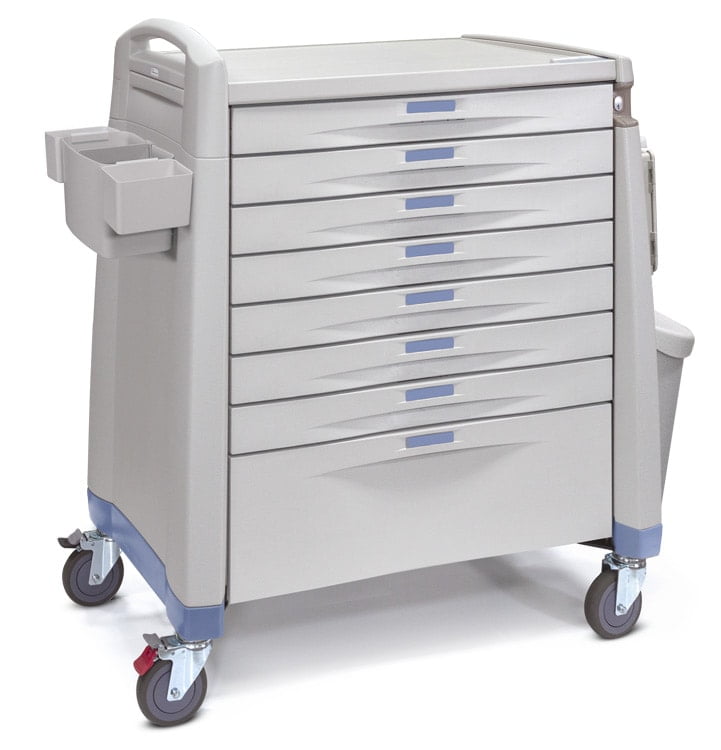 Avalo UDL Blue Cart with Accessories