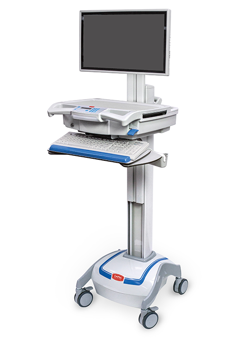 Medical Computer Carts & Computer Workstations | Capsa
 Portable Workstation On Wheels