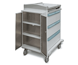 M-Series Medication Cart liquids cabinet