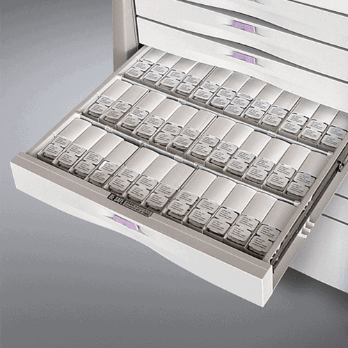 Avalo unit dose Medication Cart dividers