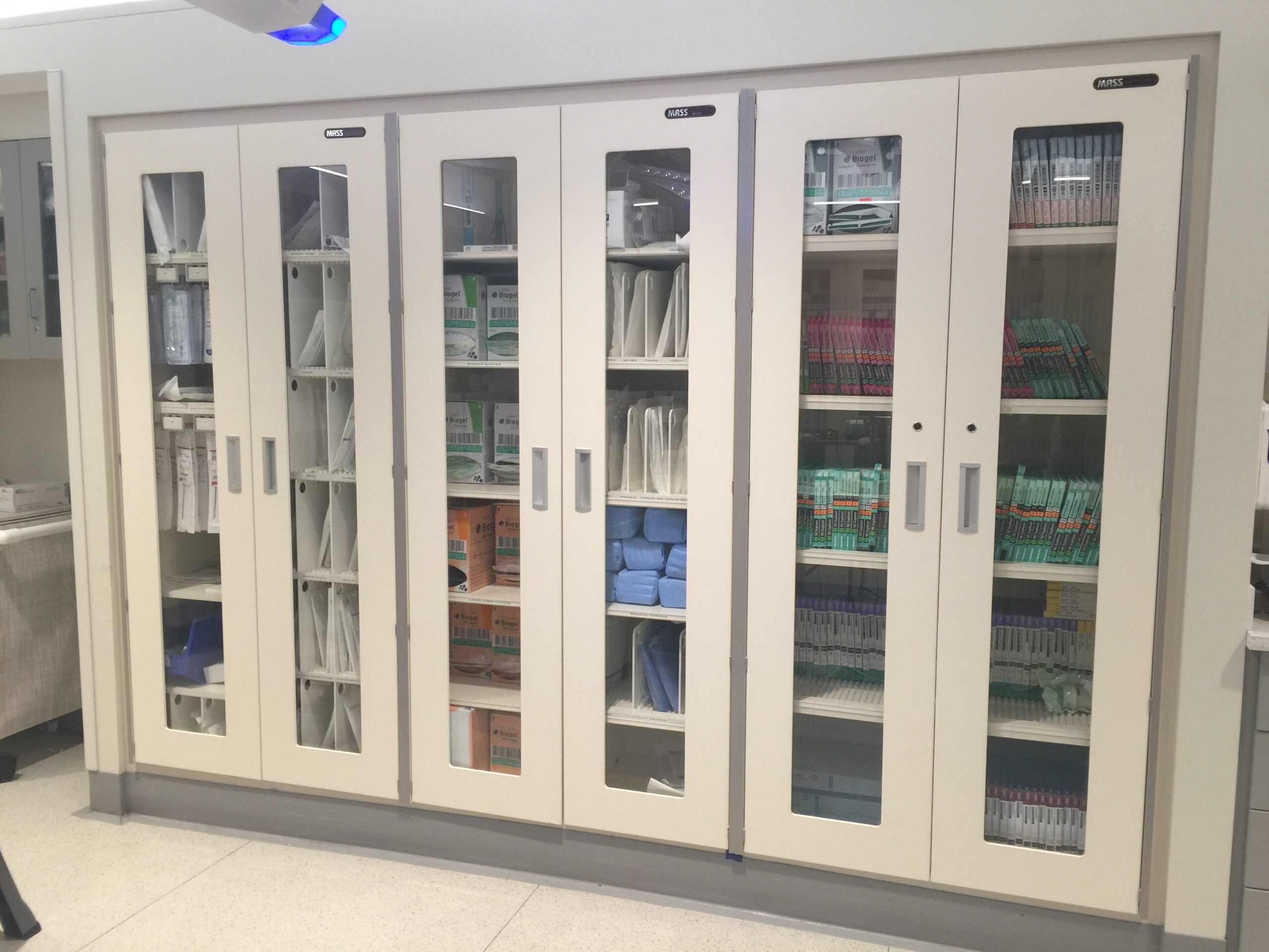 MAX 41 Medical Storage Cabinet - Bright White - Bright White Inset Cabinets