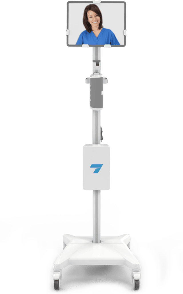 Tryten S1 Tablet Cart for Virtual Nursing 